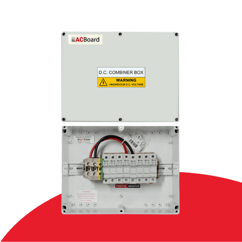 SolarEdge Residential DC Combiner Box | 4 Fused Inputs | ACB-SDCC