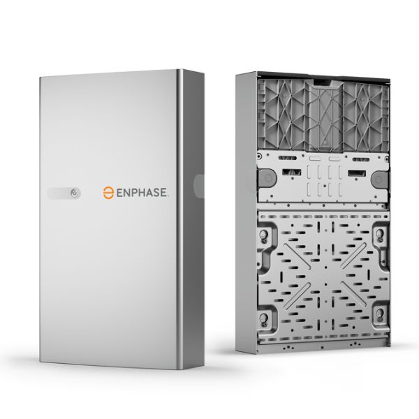 Front and back Enphase IQ Battery 5p