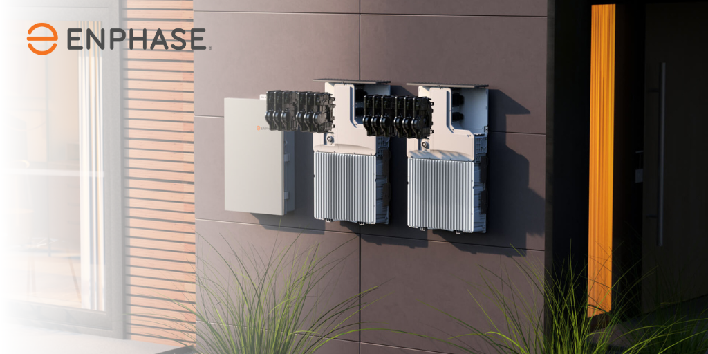 enphase battery microinverters